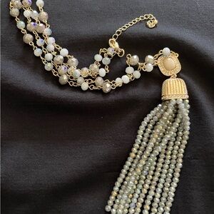 Long Necklace with Tassel